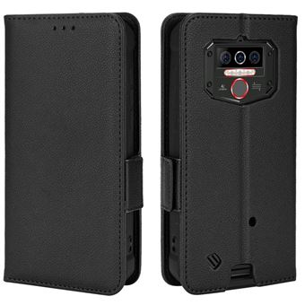 Capa FOXDOCK para Oukitel WP5 Pro | Prova de Choque | Magnética| TPU | Suporte para Cartão | Preto - 1