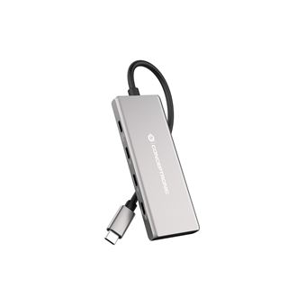 Hub de Interface Conceptronic HUBBIES17G | Cinzento - 1