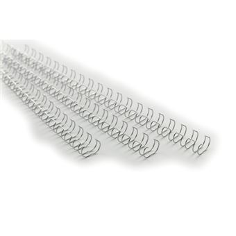 GBC WIREBIND 21LOOP A4 14MM SILVER (100) - 1