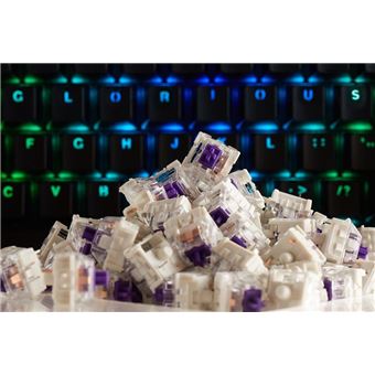 Teclas para Teclado Glorious PC Gaming Race KAI-PURPLE | Roxo - 1