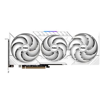 Placa de Vídeo Sapphire PURE Radeon RX 9070 XT | Branco - 1
