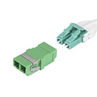 Adaptador de Fibra Ótica StarTech.com DUPLEXLCAPCNOF | Verde - 1