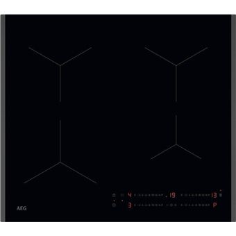 Placa de Indução AEG Placa de indução OIO64A00FB de 4 zonas e 60 cm | Elétrica | 59 cm | 4 Zonas | Preto - 1