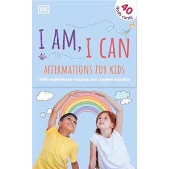 I Am, I Can Affirmations Flash Cards For Kids With Motivational Mantras And Creative Activities - 1