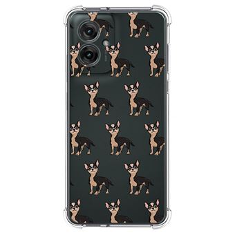 Capa TUMUNDOSMARTPHONE de silicone à prova de choque para Motorola Moto G55 5G Design de cachorro 11 desenhos - 1