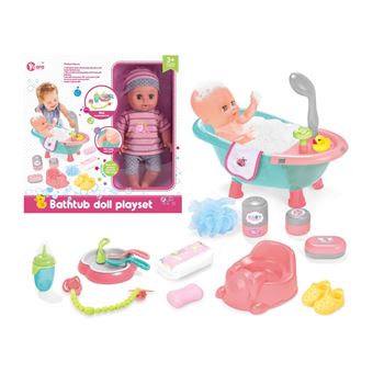 Boneca com Banheira e Acessórios | LPM - 1