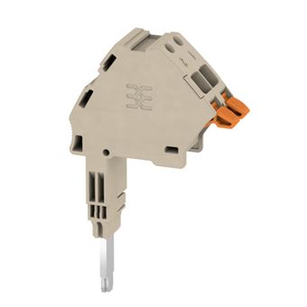 Acessório de Bloco de Terminais Weidmüller AAC 35 2X6 | Bege, Laranja - 1