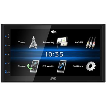 JVC KW-M25BT Preto 200 W Bluetooth - 1