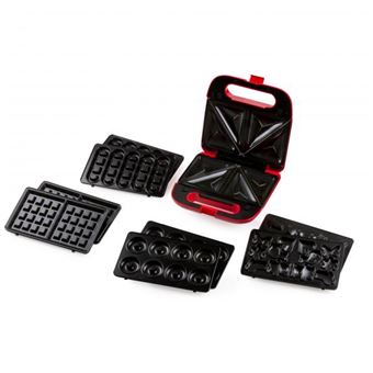 Máquina de Waffles Domo DO9242W | Vermelho - 1