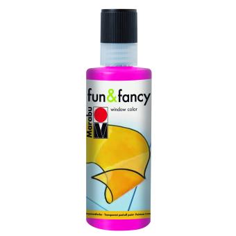 Marabu fun&fancy 005 Water-based paint 80ml 1peça(s) tinta Magenta e Branco e Amarelo - 1