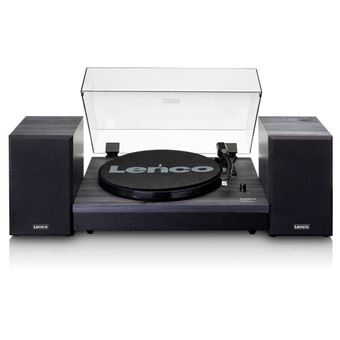 Gira-discos Lenco LS-301BK | Preto - 1