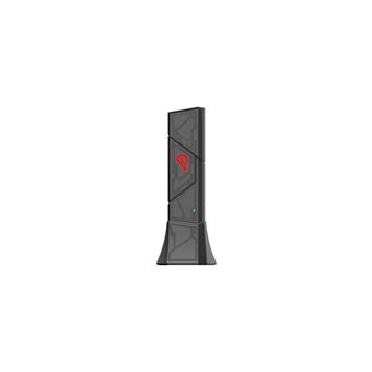 Cartão de Rede ASUS ROG USB-BE92 Wifi 7 BE6500 Tri-Band USB Adapter | Preto - 1