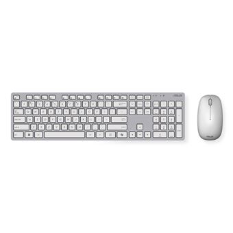 Teclado Wireless + Rato ASUS W5000 | Branco - 1