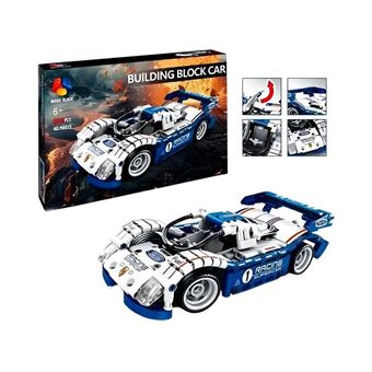 Construção Carro Corrida LPM | 484 Peças| +6 Anos - 1