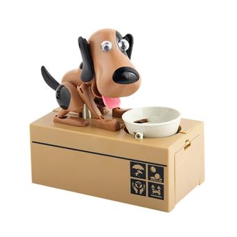 Mealheiro de brinquedo de cão que engole moedas Klack | incentiva a poupança nas crianças - 1