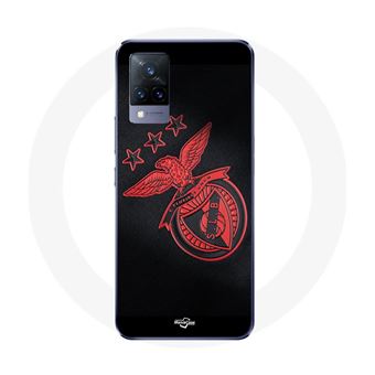 Capa Maniacase para Vivo V21 5G Slb Benfica Fundo Preto - 1