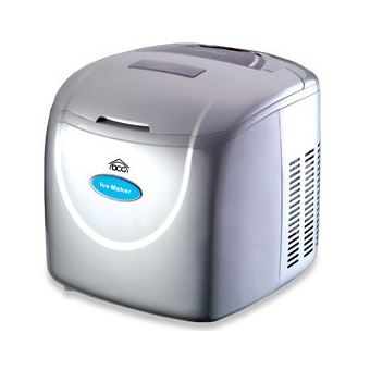 DCG Eltronic IC4888 máquina de gelo 160 W 18 kg/24h Prateado - 1
