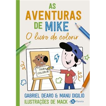 As Aventuras De Mike - O Livro De Colorir - 1