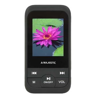 Leitor Mp3/mp4 New Majestic SDA-8071R | Preto - 1
