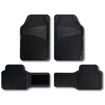 Kit 4 Tapetes Carro Goodyear Favo | Borracha - 1