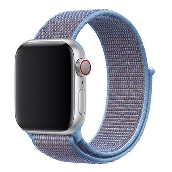 Pulseira de nylon de Substituição WISETONY para Apple Watch Series 4 44mm/Series 3/2/1 42mm Azul e Violeta - 1