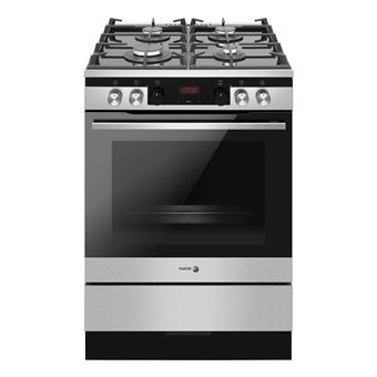 Fogão Fagor 3CLG-610BX | 60 cm | 4 Zonas | A | Aço inoxidável - 1