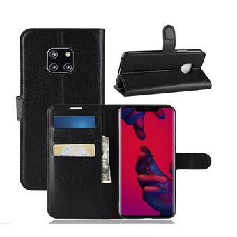 Capa Carteira Tipo Livro Wallet Multi4you para Huawei Mate 20 Pro - Preto - 1