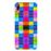 Capa Hapdey para Huawei Y7 2019 - Y7 Prime 2019 Design Quadrados Coloridos em Silicone Flexível e TPU_0