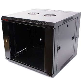 Armário Rack Mural 19"" Rackmatic Oscilante 9U 600X600X500 mm Parede SOHORack - 1