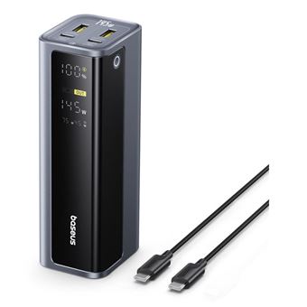 Power Bank Baseus EnerGeek GP12 | 20800 mAh | Cinzento - 1