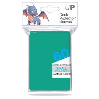 Jogo Ultra Pro Solid Sleeves SMALL Aqua - 1