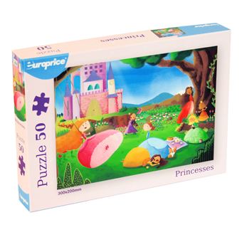 Puzzle Europrice Princesses | 50 Peças - 1