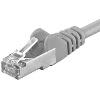 Cabo de Rede PremiumCord Patch kabel S-FTP Cat6a 30m seda | Cinzento - 1