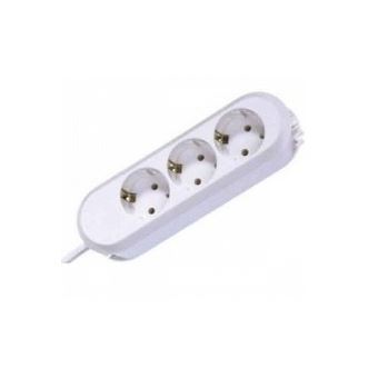 Bachmann SMART 3x Schuko 3m extensão elétrica 3 tomada(s) CA Branco - 1