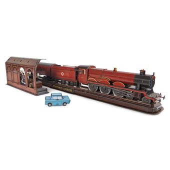 Puzzle 3D Spin Master 4D Build Televisão/filmes FDP FAP HP Hogwarts Express GML | 181 Peças - 1