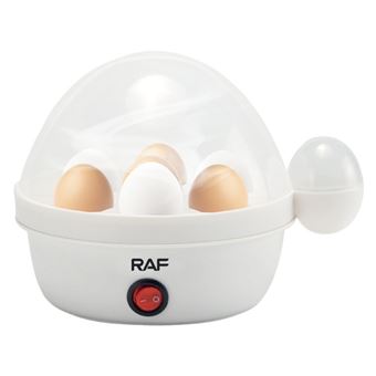 Cozedor de Ovos RAF R0052 | Mini Segurança Auto | Branco - 1