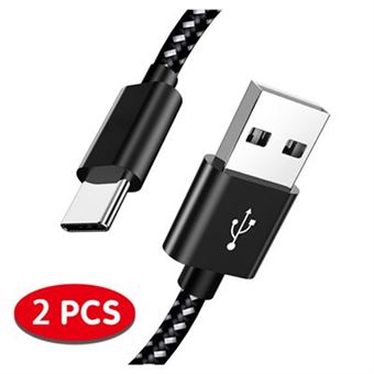 Cabo de dados CO-Phénix | USB-C-USB-A |2 Unidades - Preto - 1