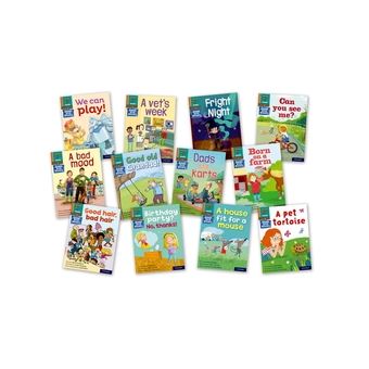 Read Write Inc Phonics Book Bag Books Orange Set 4 Storybooks Mixed Pack Of 12 - 1