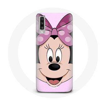 Capa Maniacase para Samsung Galaxy A70 Minnie Mouse desenho Animado Rosa - 1
