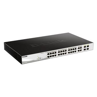 Switch de Rede D-Link DGS-1210-24P | Preto - 1