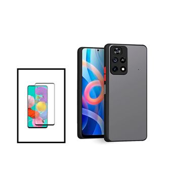 Kit Phonecare Capa Anti Choque Camera Protection + Película 5D Full Cover para Xiaomi Poco M4 Pro - Preto - 1