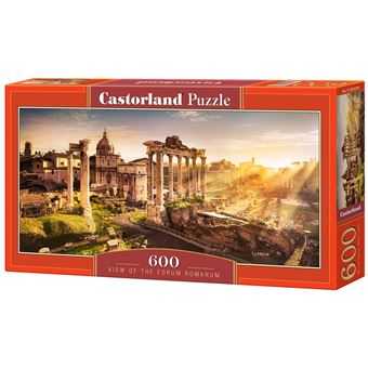 Puzzle Castorland View of the Forum Romanum 600 Peças