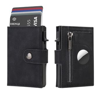 Carteira Inteligente com Localizador Antiimpacto | Mecanismo de Cartões em Alumínio | Proteção RFID | IOS - 1