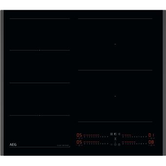 Placa de Indução AEG Placa de indução TI64IG00FB de 4 zonas e 60 cm | Elétrica | 59 cm | 4 Zonas | Preto - 1
