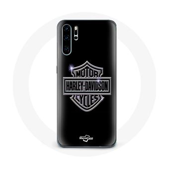Capa Maniacase para Huawei P30 Harley Davidson Motorcycles Logotipo - 1