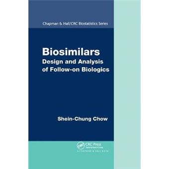 Biosimilars Design And Analysis Of Followon Biologics Chapman  Hallcrc Biostatistics Series - 1