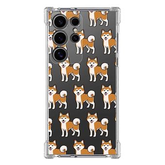 Capa Tumundosmartphone de silicone anti-choque para Samsung Galaxy S24 Ultra 5G design Cães 08 Desenhos - 1