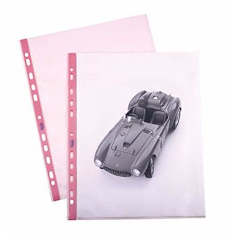 Favorit 100206799 mica 220 x 300 mm Polipropileno (PP) 25 peça(s) Rosa e Transparente - 1