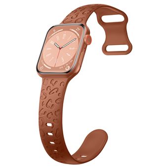 Bracelete Desportiva Arzopa® para Apple Watch Series 8/7/6/5/4/3/2/SE | 42mm/44mm/45 mm | Estampagem de Leopardo | Brown - 1