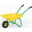 Carrinho De Mão Rollytoys Amarelo/Verde Com Balde De Plastico_0